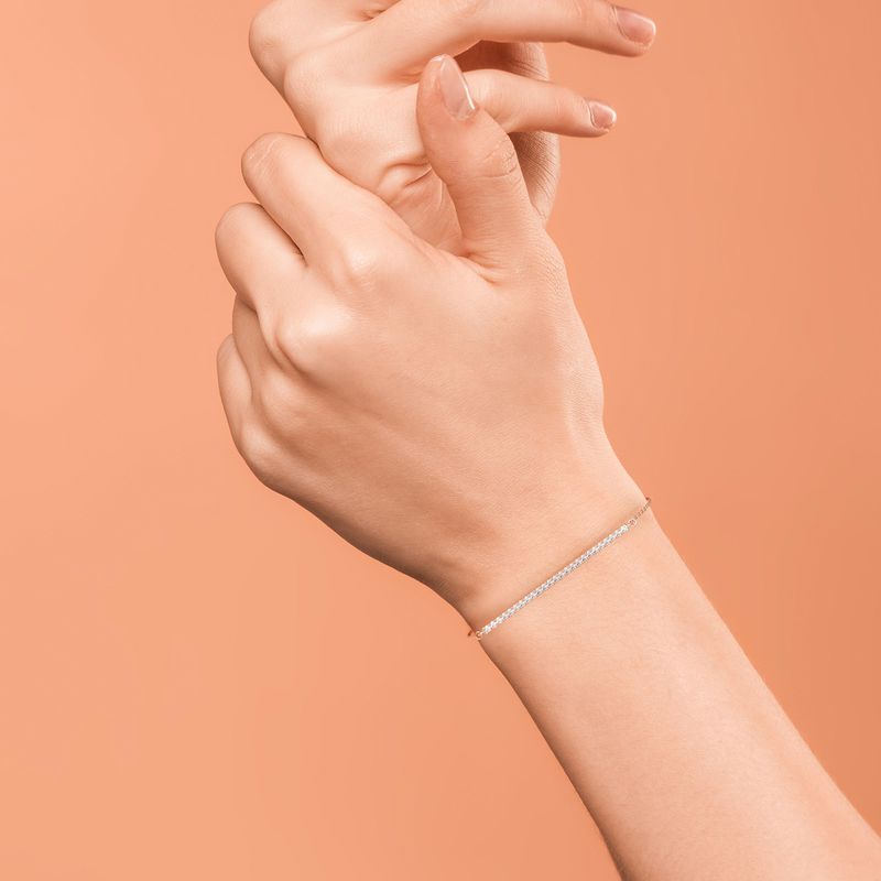 Diamonds Line Bracelet