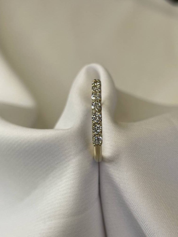 9 round diamond ring 0.45 carat